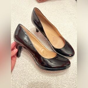 Naturalizer N5 LENNOX Comfort  Black Heels pumps women’s size 10 M penny shoes